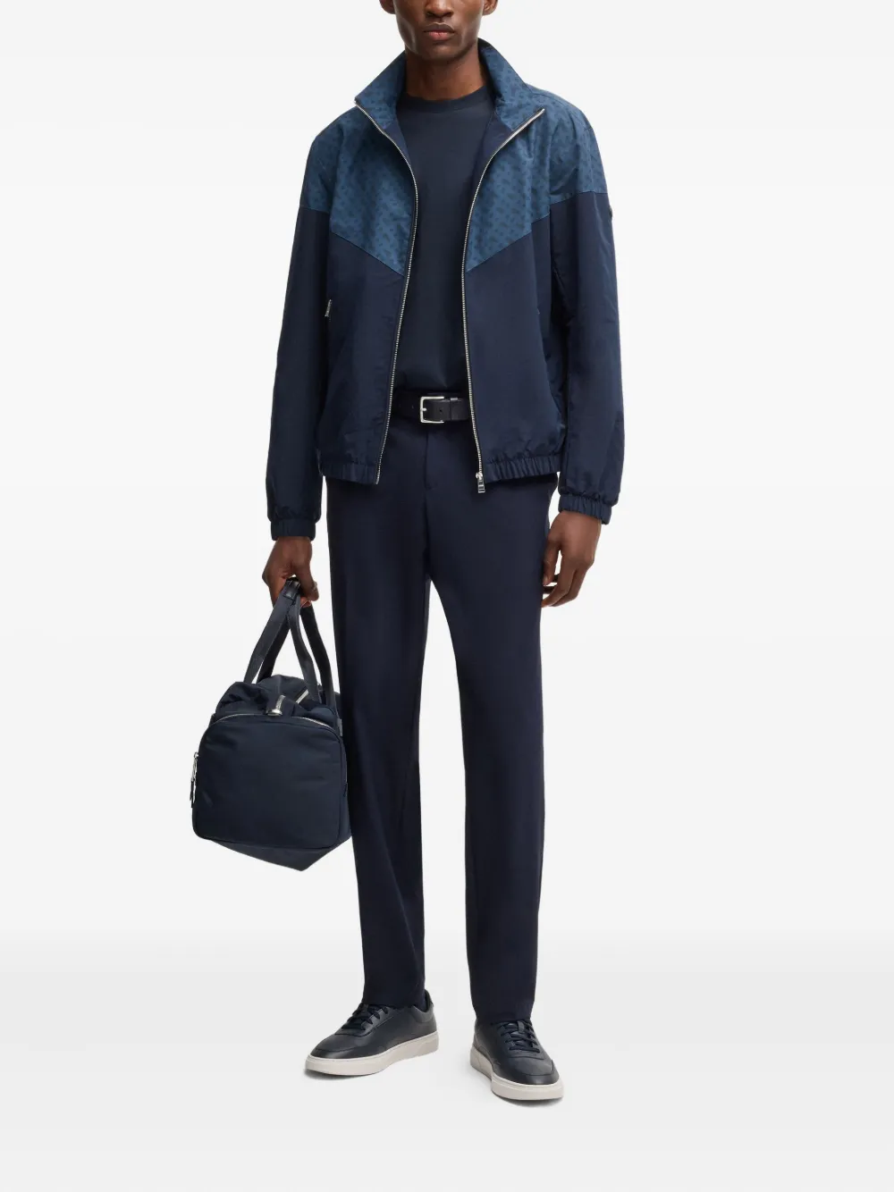 BOSS patterned panelled jacket | Sport Jackets & Windbreakers | Image 2