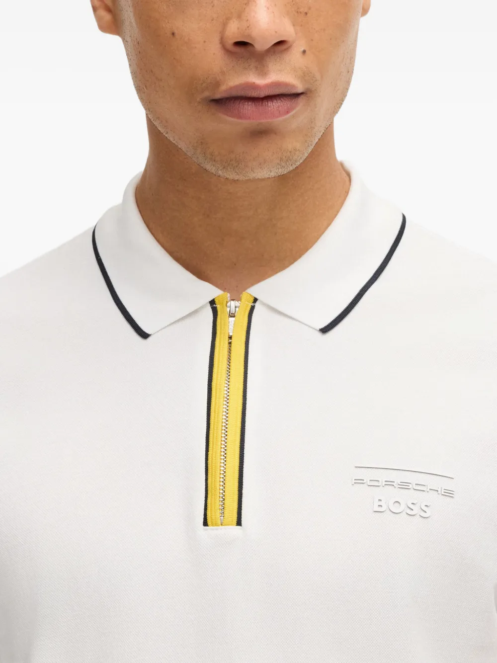 BOSS Poloshirt Wit