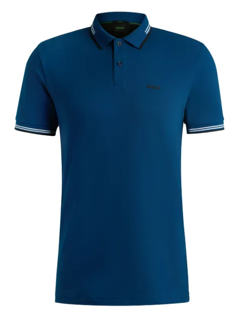 BOSS Camisa polo com colarinho