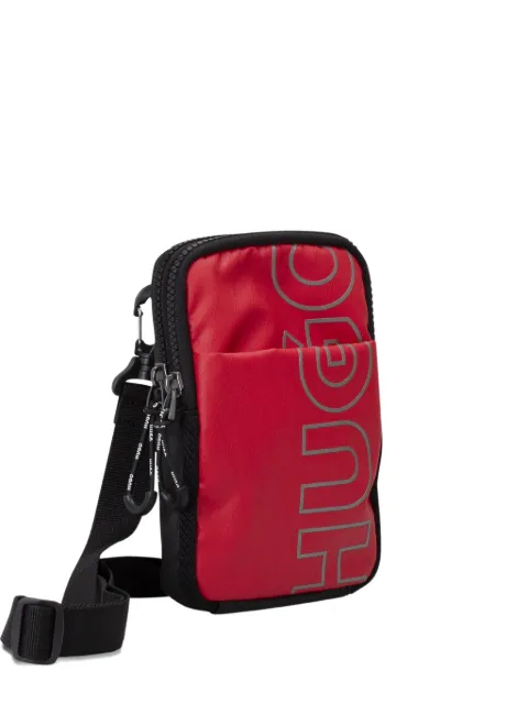 HUGO Bolsa carteiro com estampa de logo