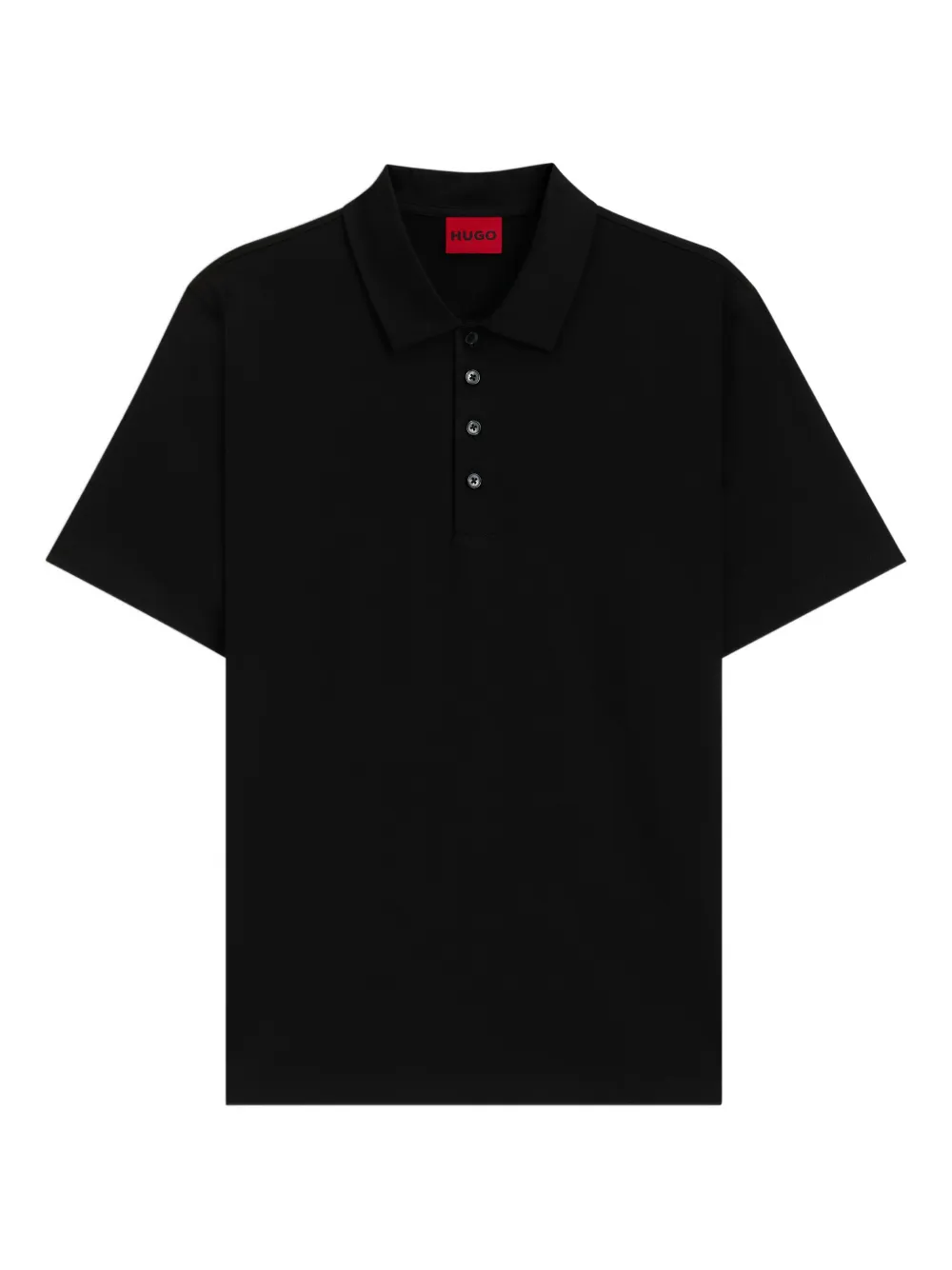 Hugo Boss Poloshirt Mit Kurzen Ärmeln In Black