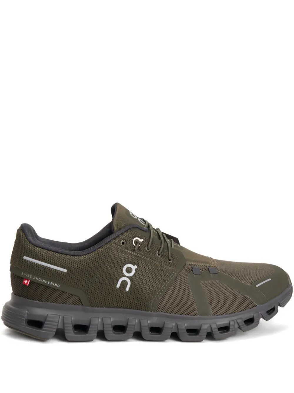 On Running logo-detail snakers | verde | Image 1