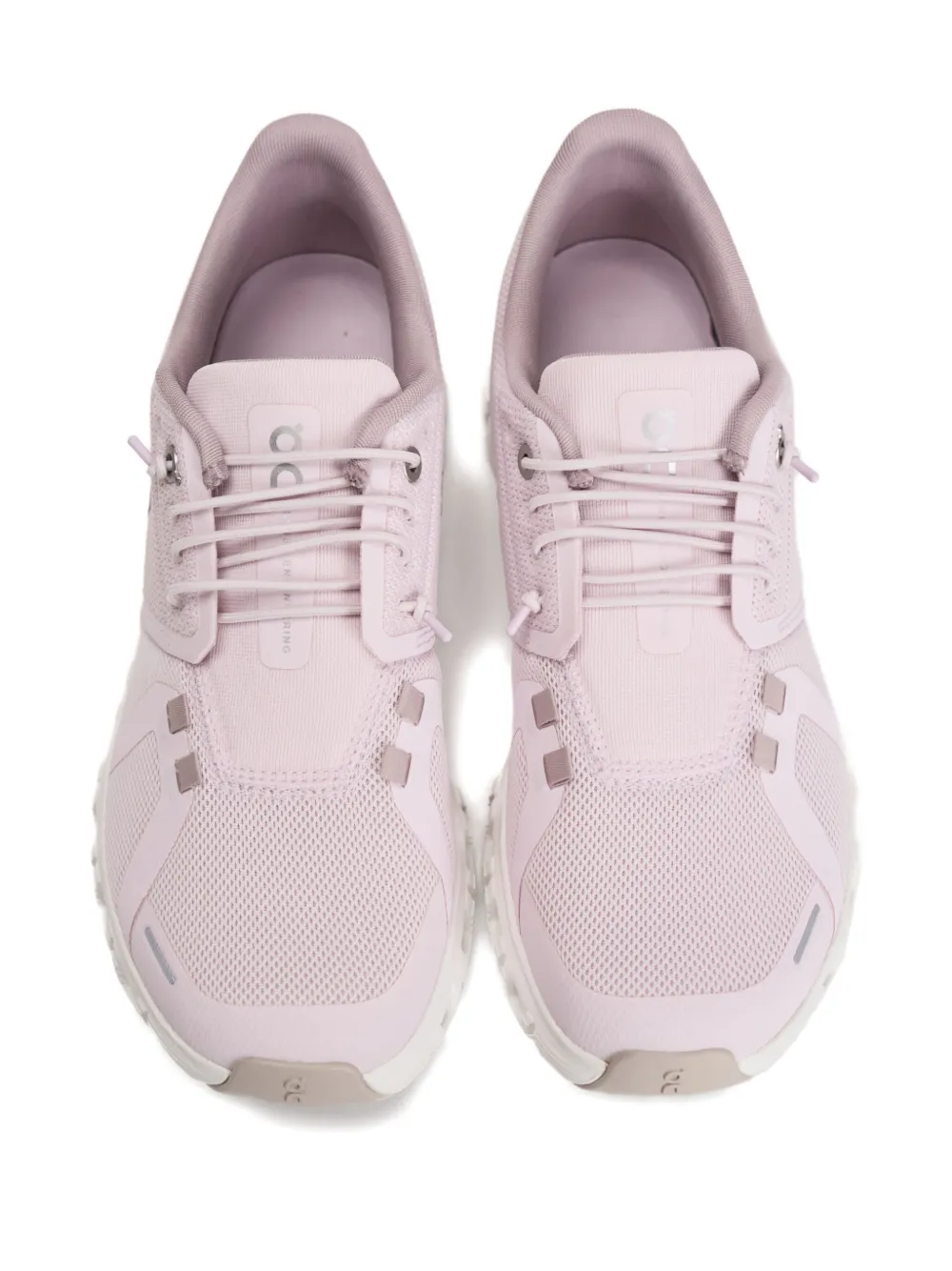On Running logo-detail snakers Roze
