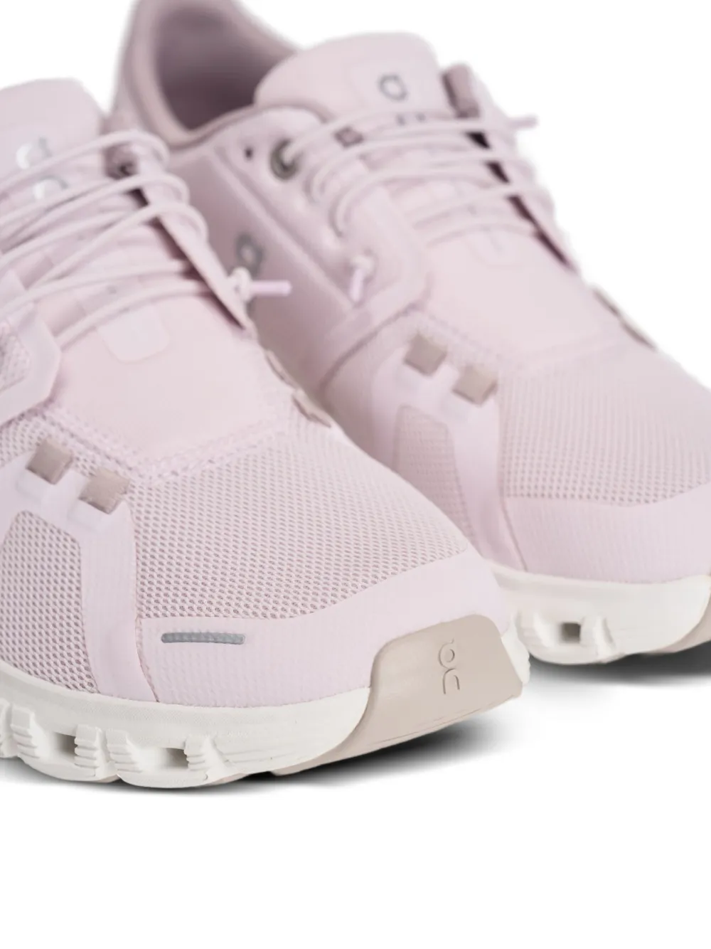 On Running Sneakers met logodetail Roze