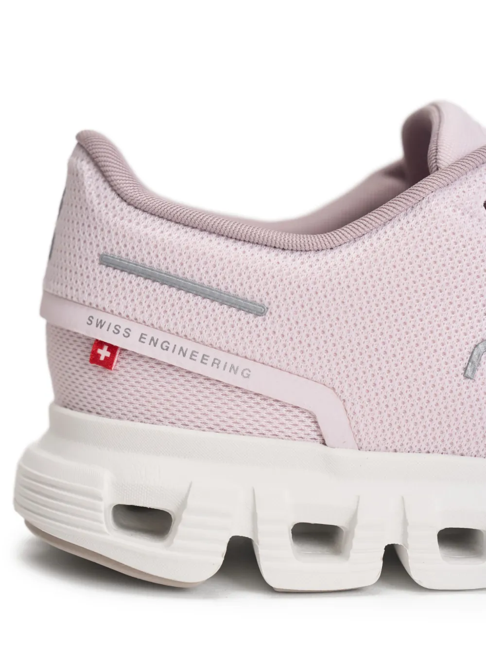On Running Sneakers met logodetail Roze