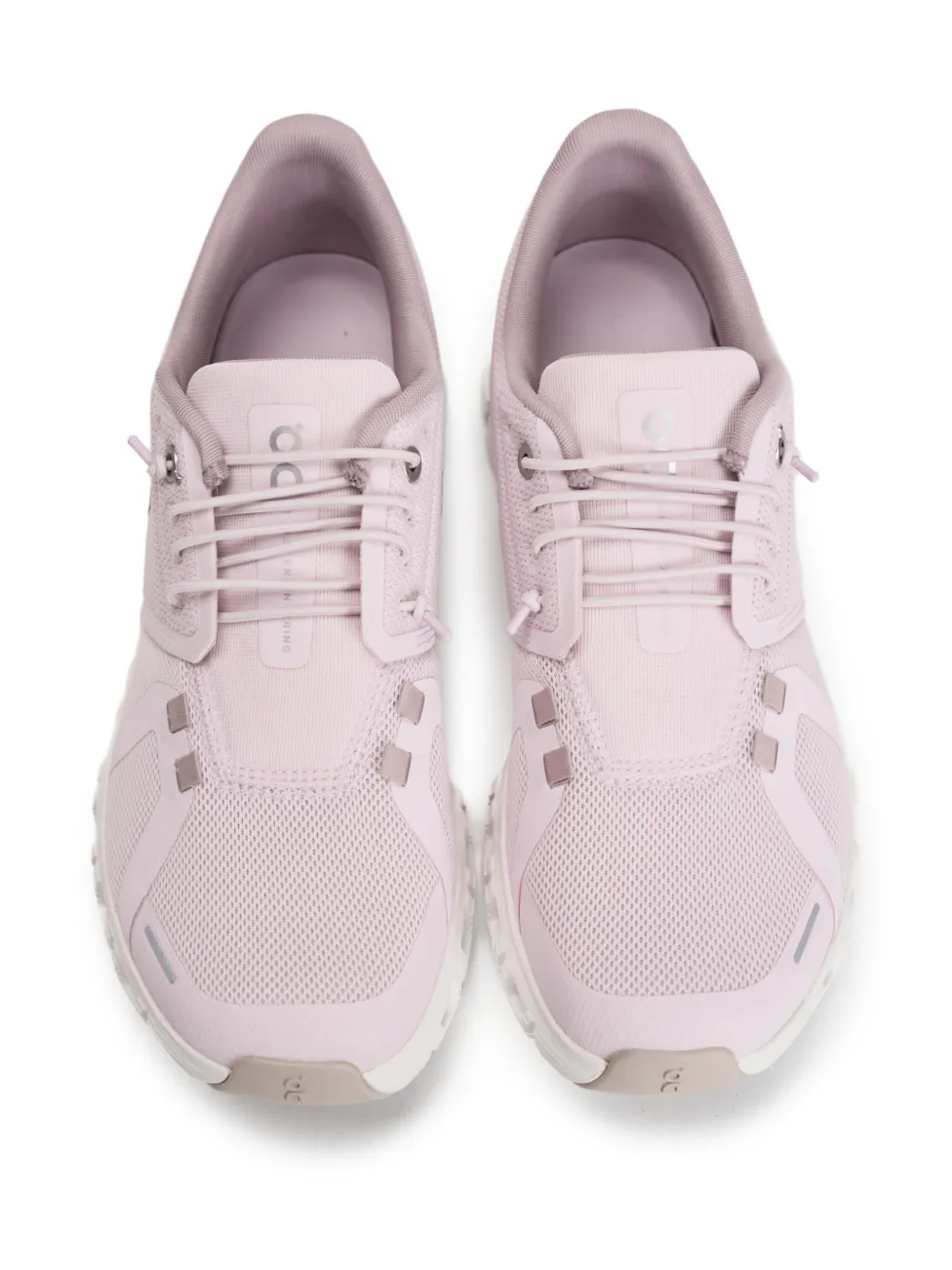 On Running Sneakers met logodetail Roze