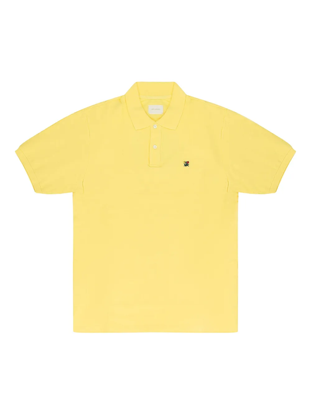 Aimé Leon Dore Cotton Polo Shirt In Yellow