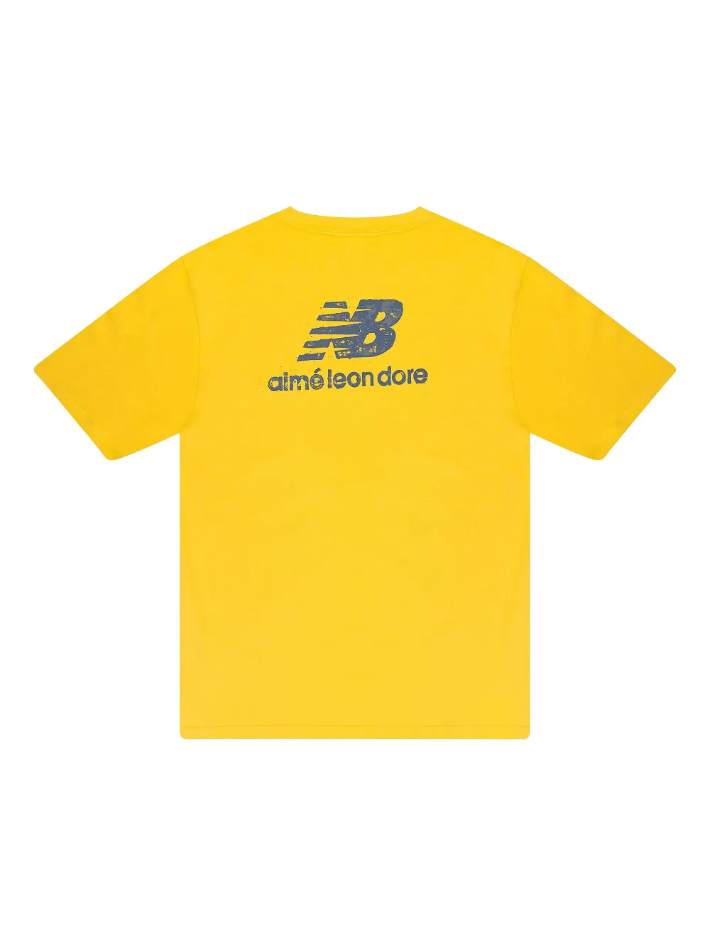 Aimé Leon Dore x New Balance T-shirt met logo - Geel