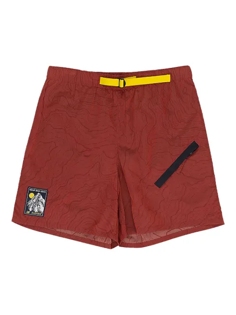 Aimé Leon Dore logo-patch shorts