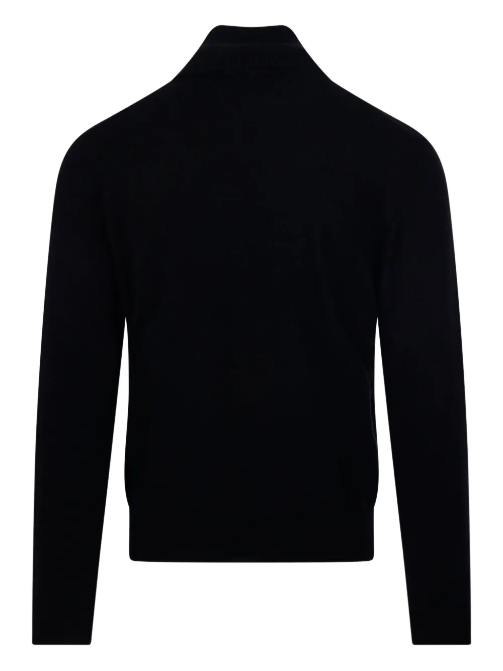 Altea high-neck wool sweater - Zwart