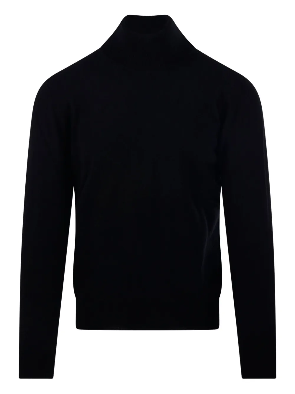 Altea High-neck Wool Sweater In Black