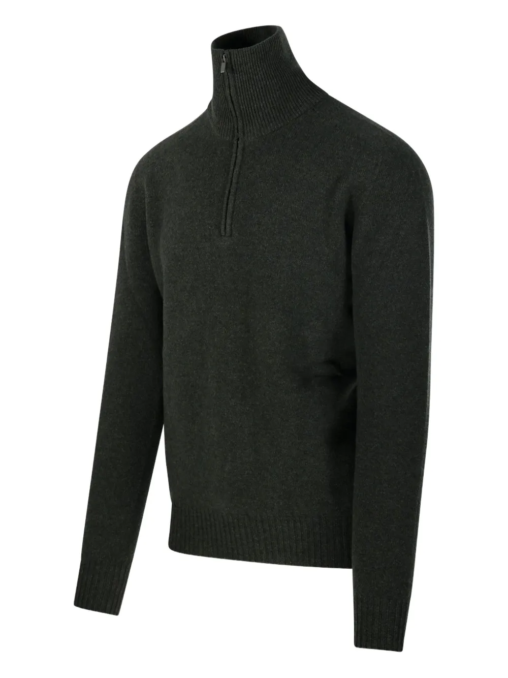 Altea Trui met halve rits Groen