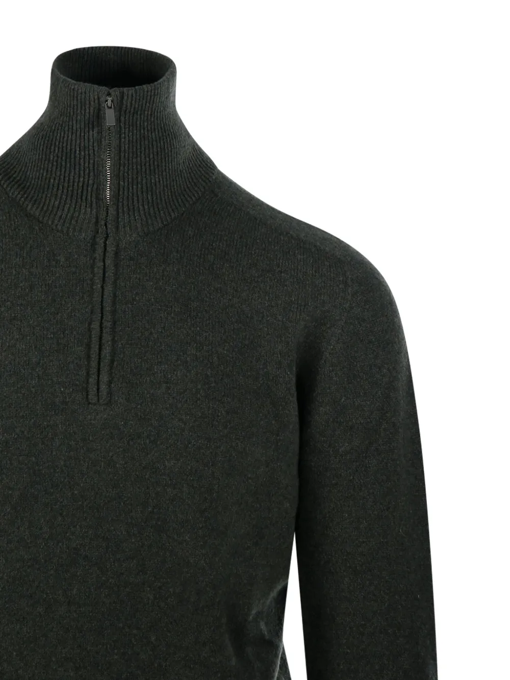 Altea Trui met halve rits Groen