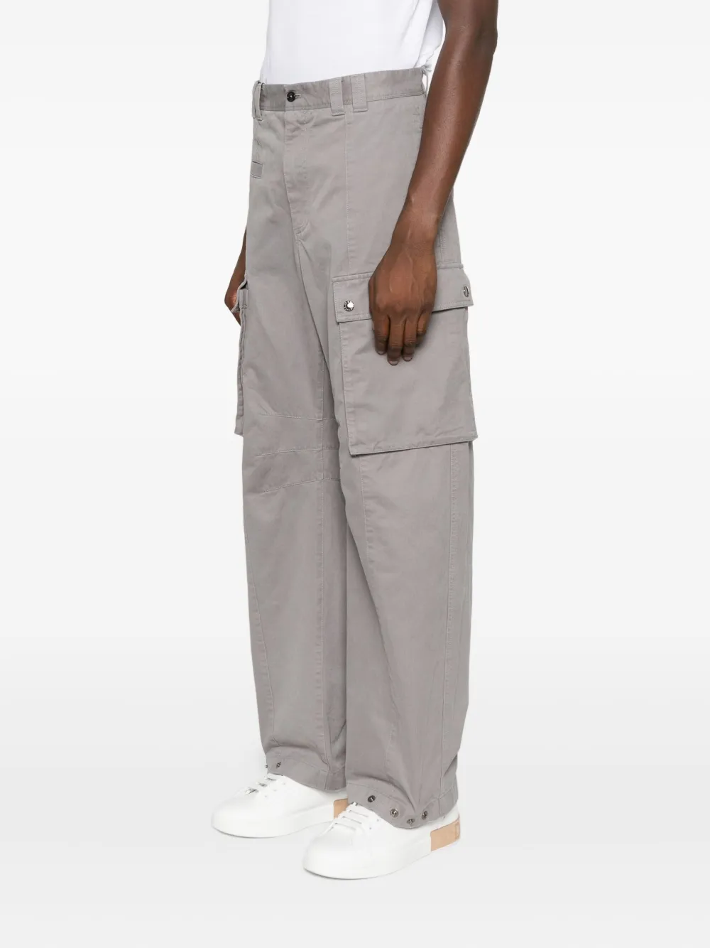 Dolce & Gabbana Broek met cargo zak Grijs