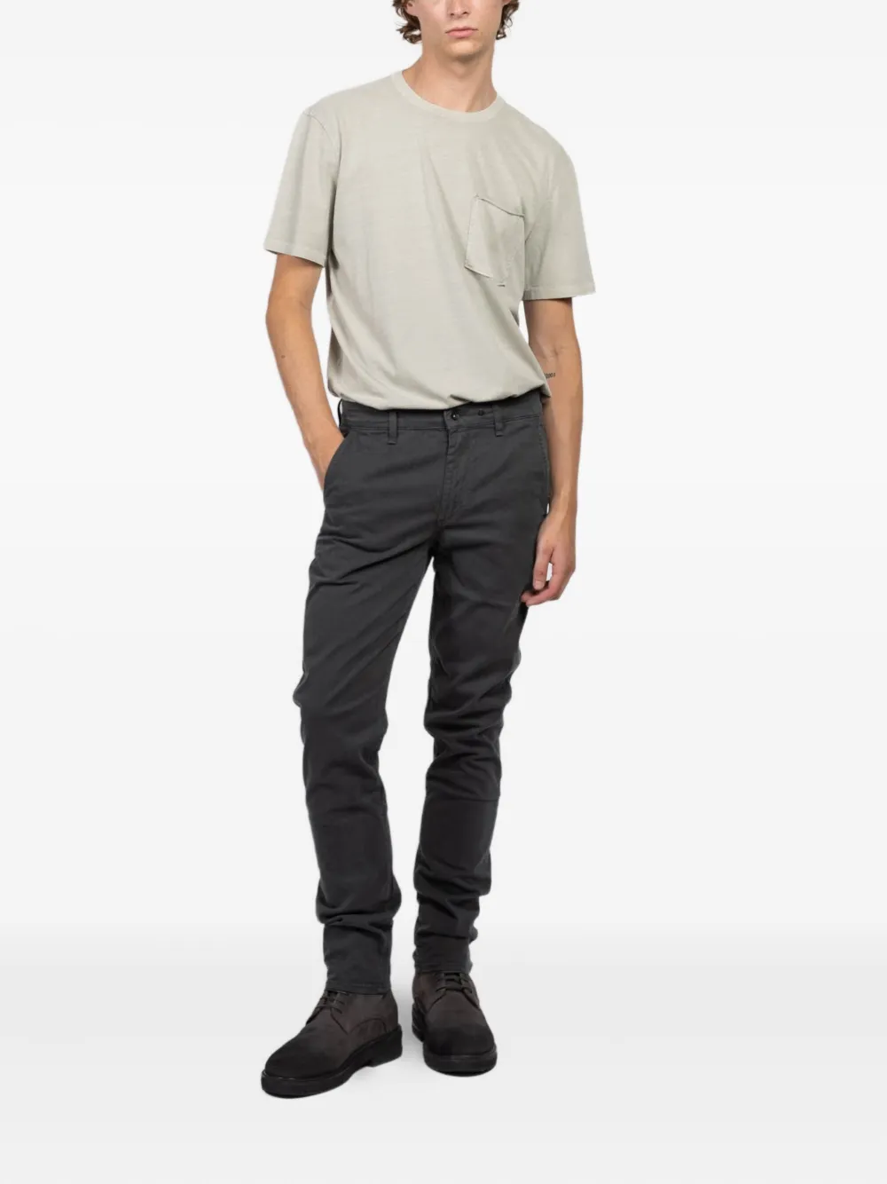 Rag & bone Broek met knopen - Grijs