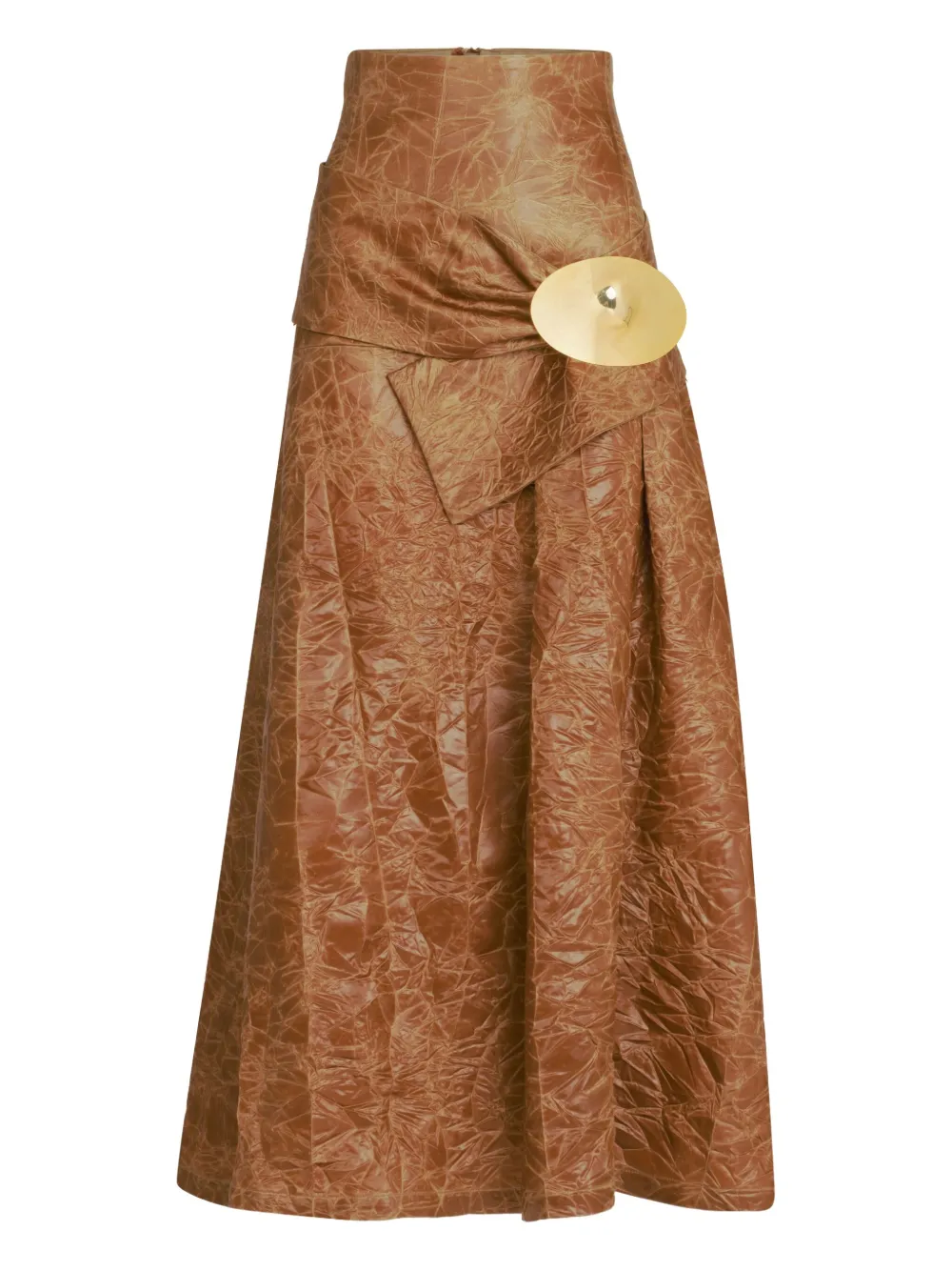 Silvia Tcherassi Olga midi skirt - Bruin