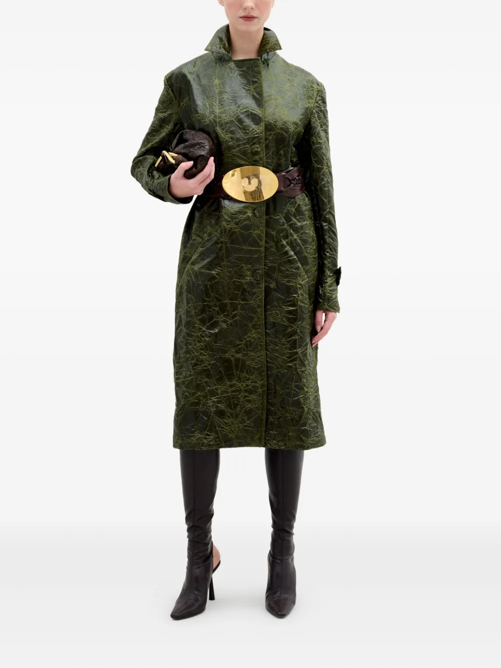 Silvia Tcherassi Nilo belted trench coat | Trench Coats & Raincoats | Image 2