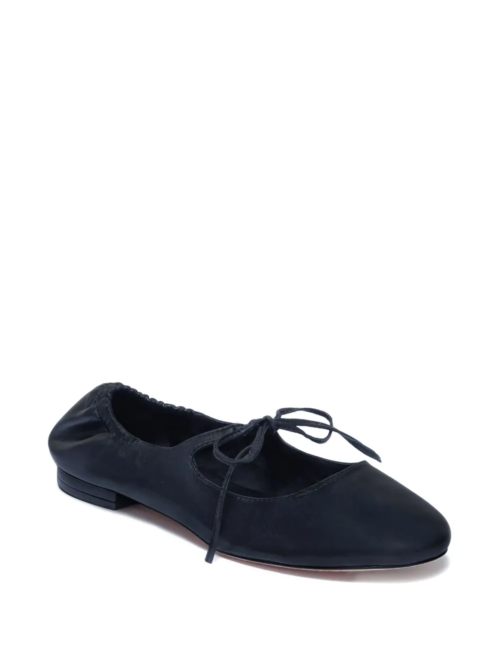 Bernardo 1946 elasticated tie-fastening ballet flats | Image 2