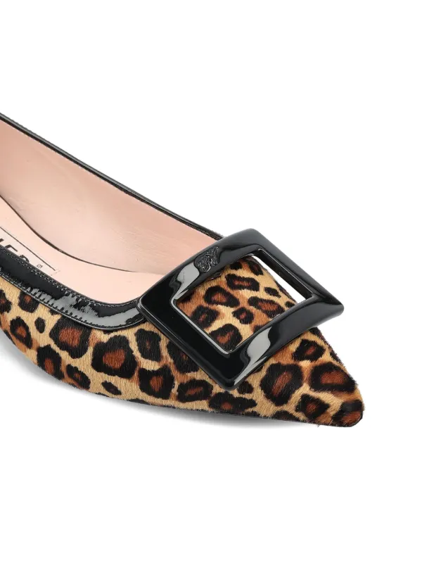 Roger Vivier フラットシューズ　36.5 ロジェヴィヴィエ ROGER VIVIER ゴメッティーヌ ナッパレザー
