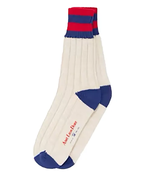 Aimé Leon Dore embroidered logo socks