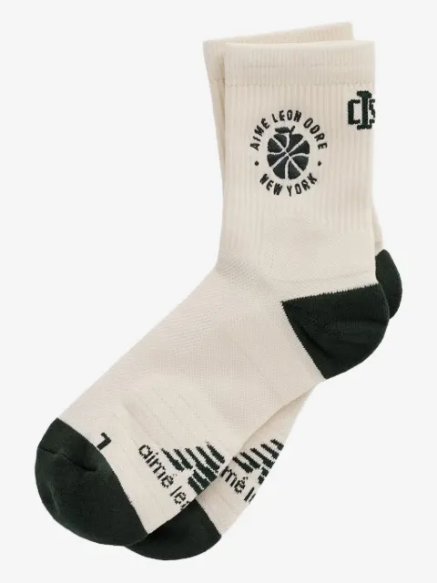 Aimé Leon Dore chaussettes à logo brodé