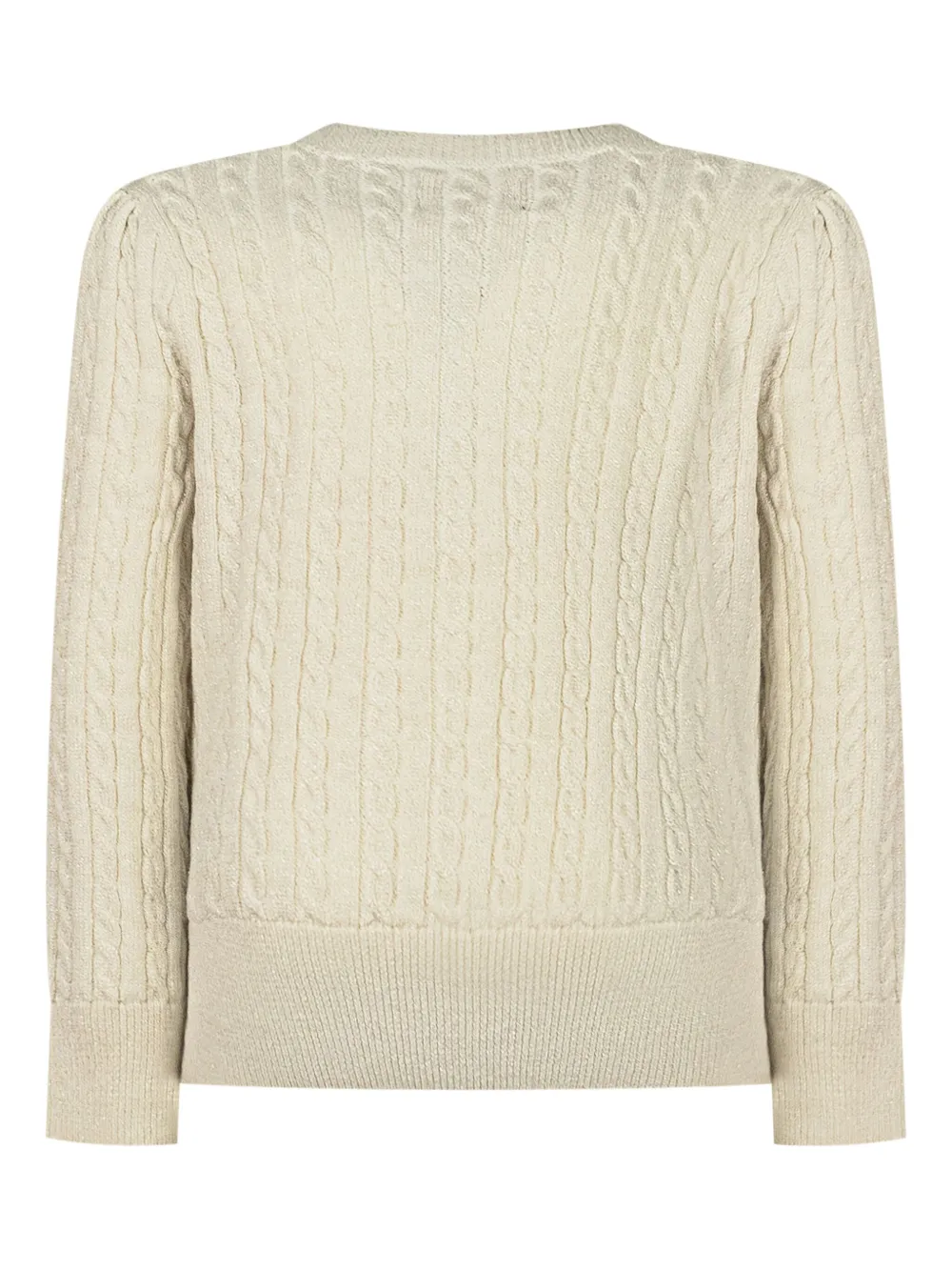 POLO RALPH LAUREN KIDS Kabelgebreid vest Beige