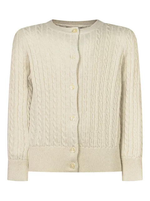 POLO RALPH LAUREN KIDS cable-knit cardigan