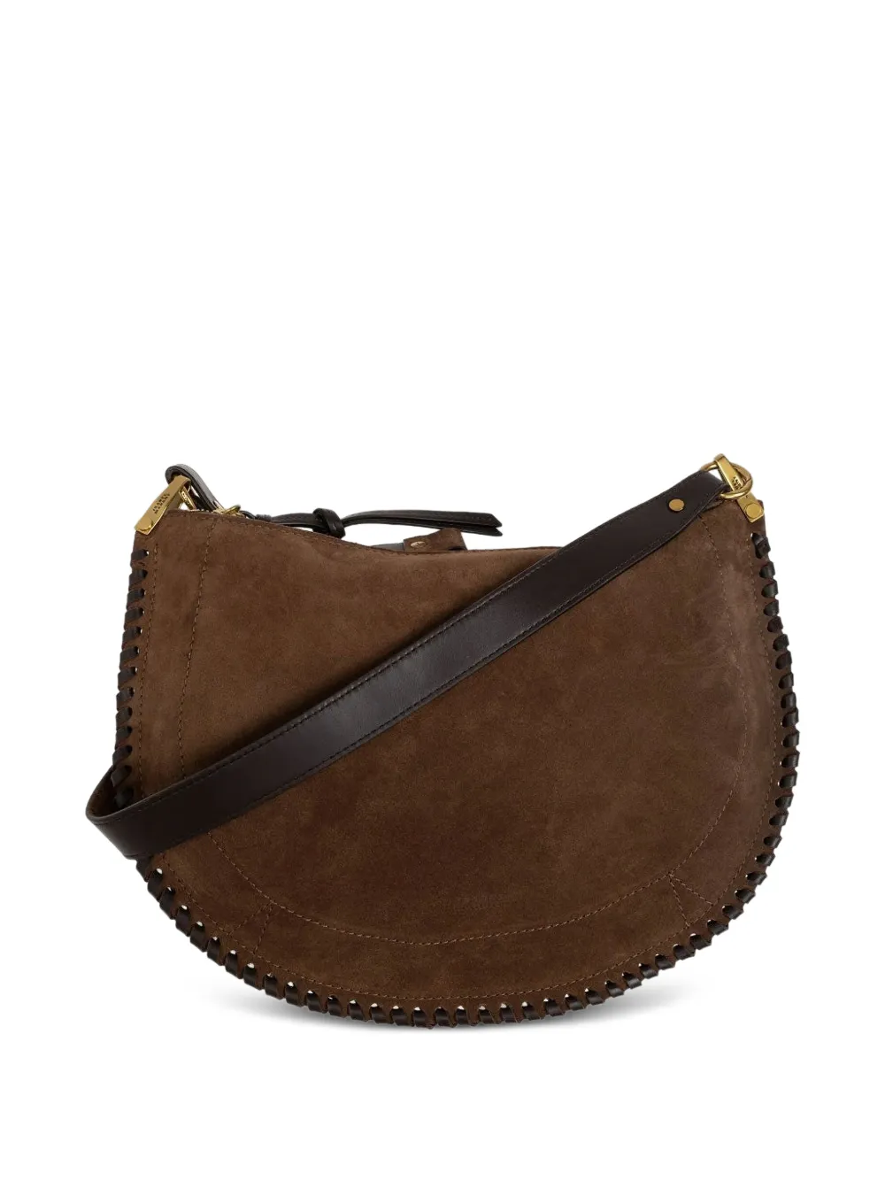  Isabel Marant Oskan Suede Crossbody - Brown 