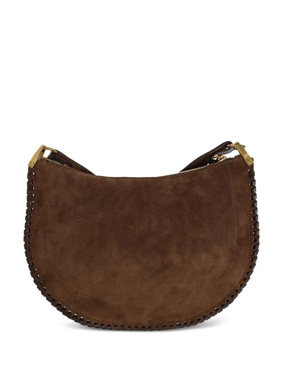 ISABEL MARANT Oskan suede crossbody - Marrone
