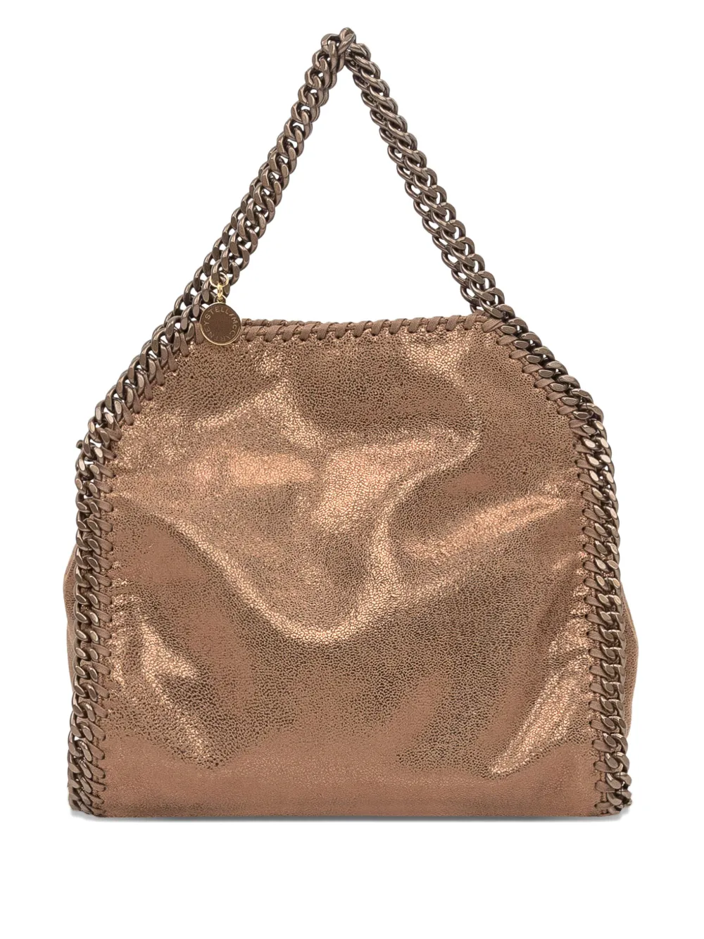 Stella Mccartney Mini Falabella Tote Bag In Brown