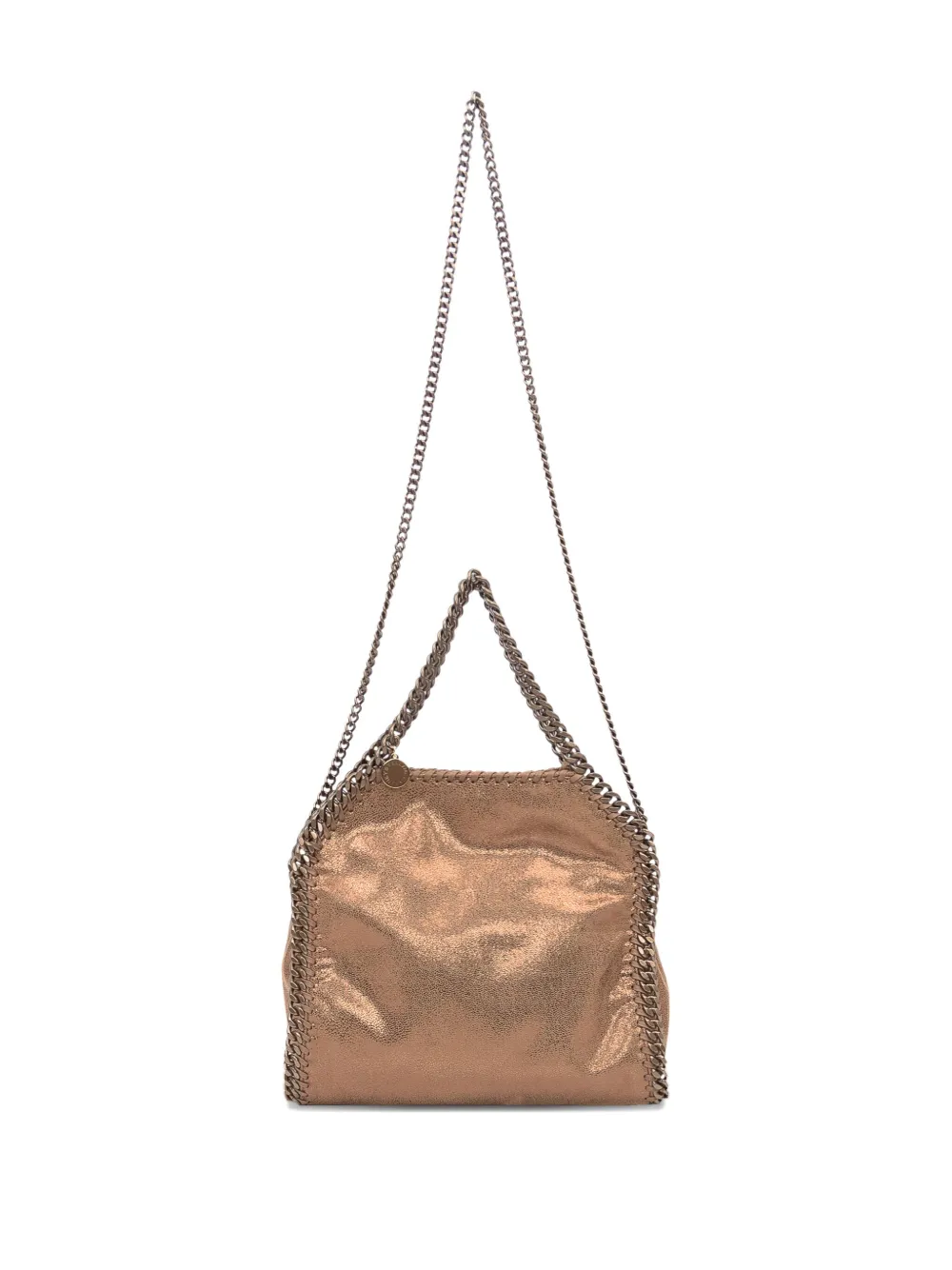 Stella Mccartney Mini Falabella Tote Bag In Brown
