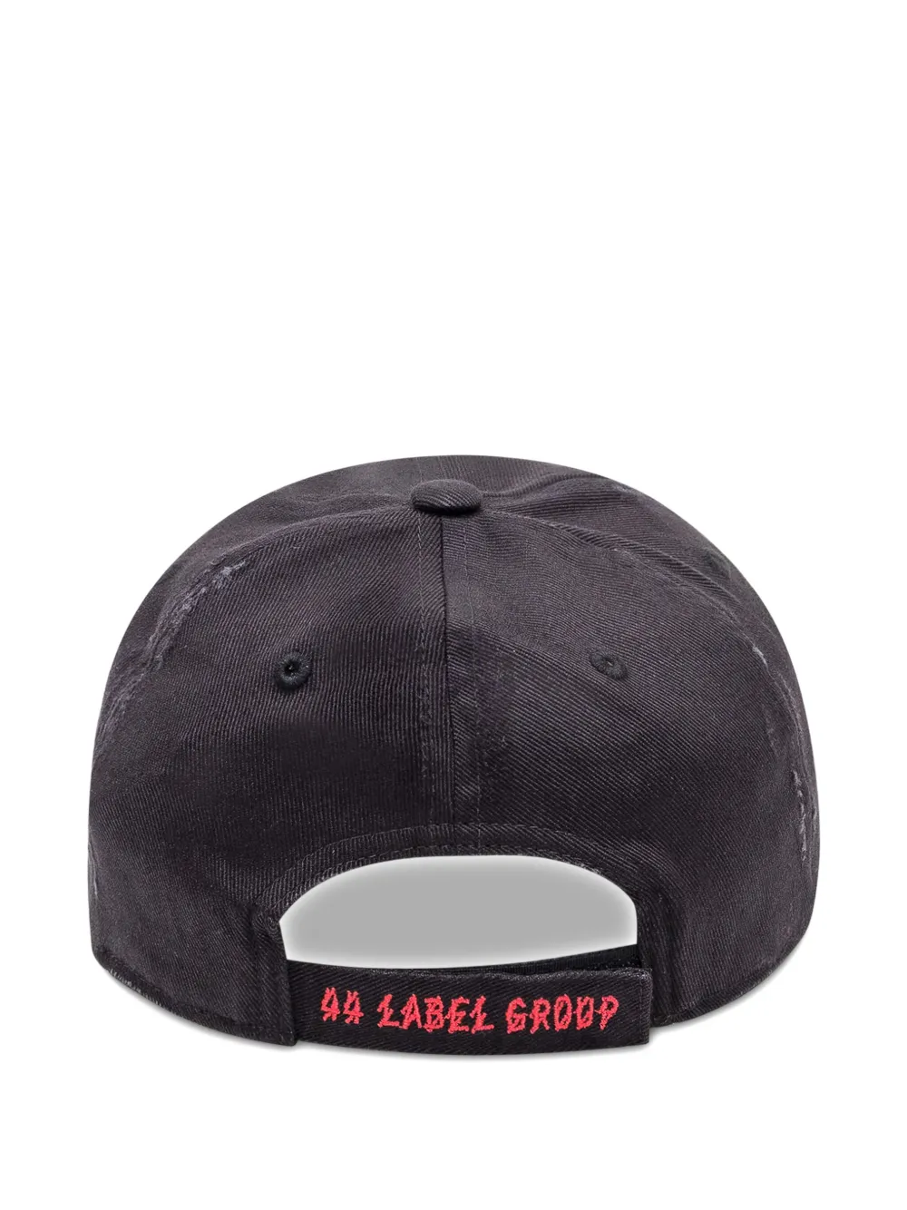 44 LABEL GROUP logo-embroidered cap - Zwart