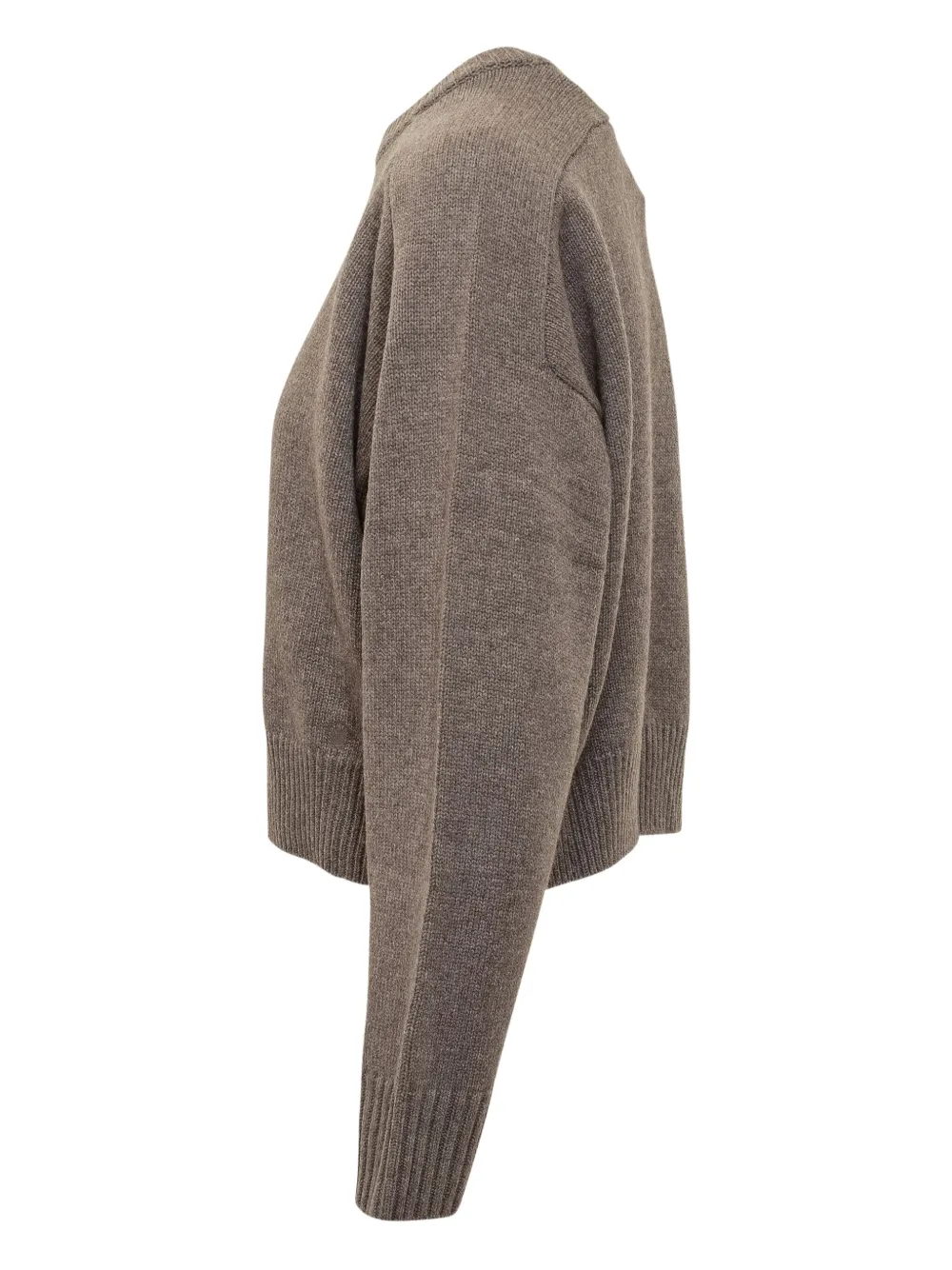 LouLou de Saison Bruzzi Lds crew-neck wool sweater | Knitted Sweaters | Image 2