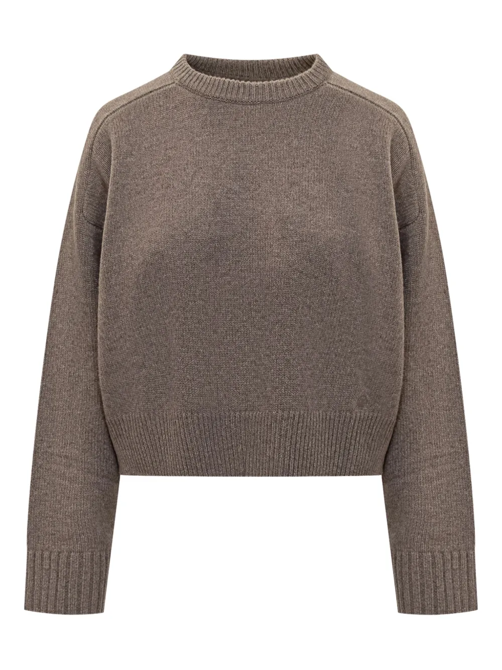 LouLou de Saison Bruzzi Lds crew-neck wool sweater | Brown | Image 1