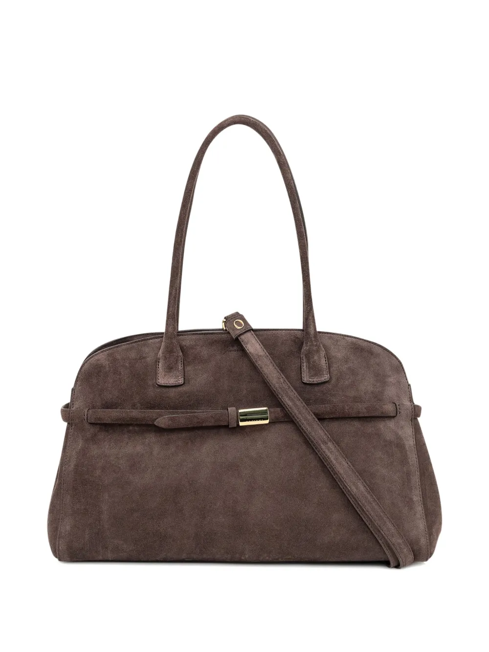 Orciani large Aura shoulder bag - Bruin