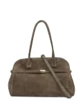 Orciani large Aura buckle shoulder bag - Green