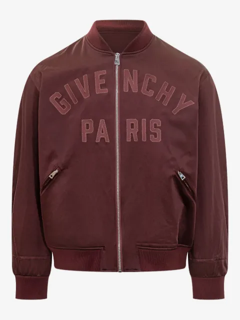 Givenchy Jaqueta bomber Couture Seam com logo
