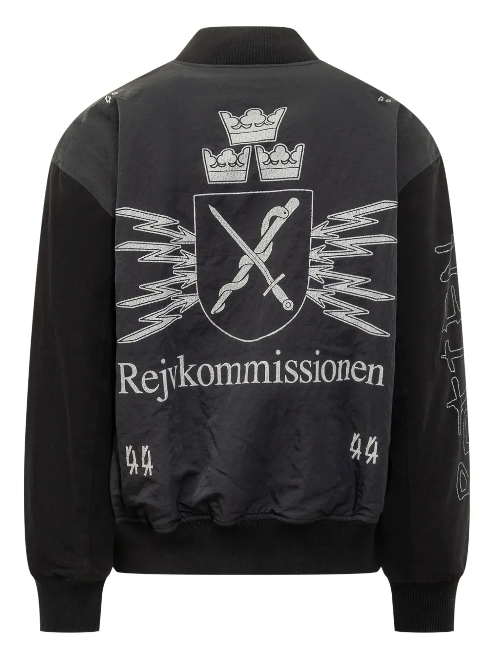 44 LABEL GROUP logo-motif bomber jacket | Bomber Jackets | Image 2
