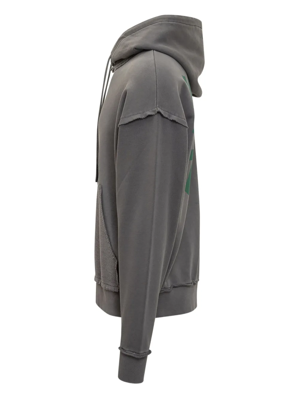 44 Label Group Graphic-print Hoodie In Gray