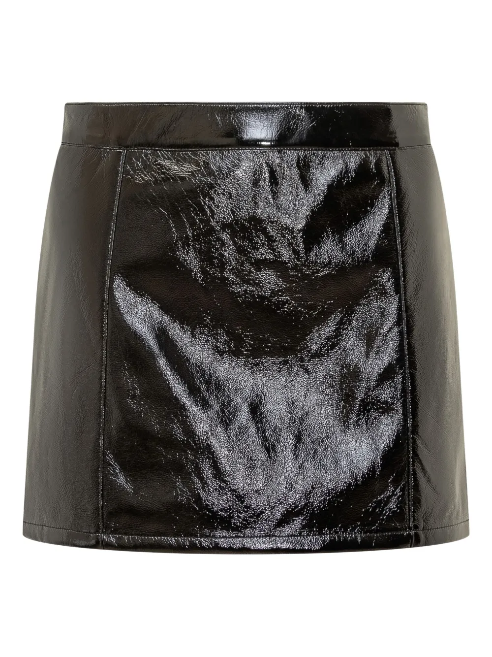 Michael Michael Kors falda corta de charol artificial | negro | Image 1
