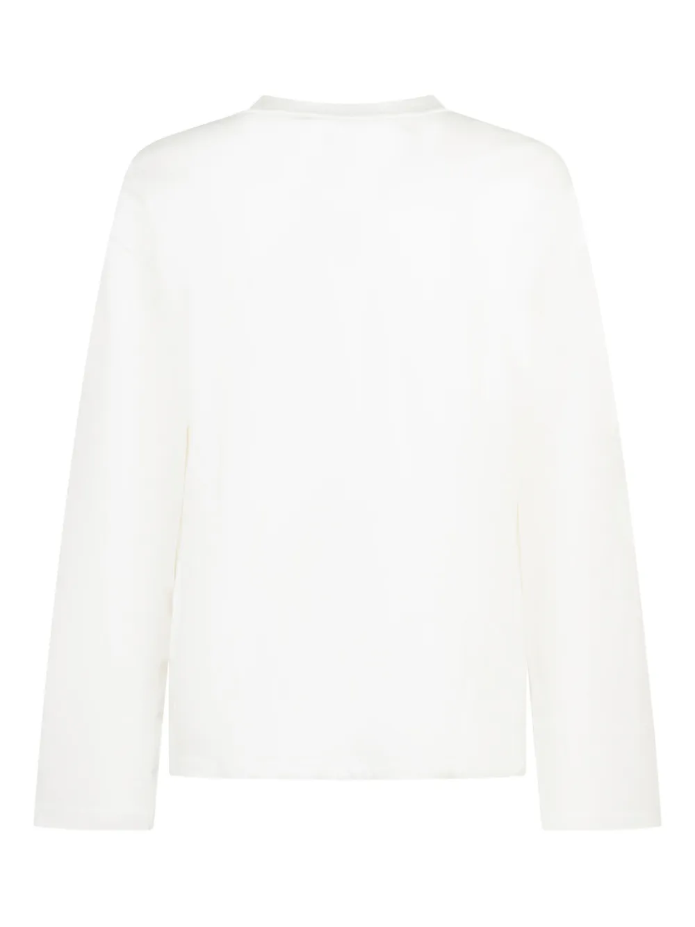 Emporio Armani Kids Katoenen T-shirt met logoprint Wit