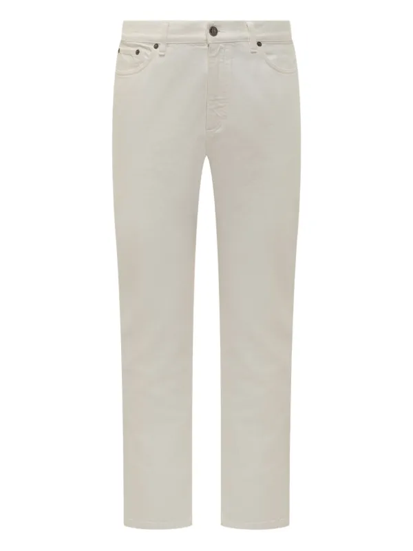 Zegna Cotton Trousers White FARFETCH ID