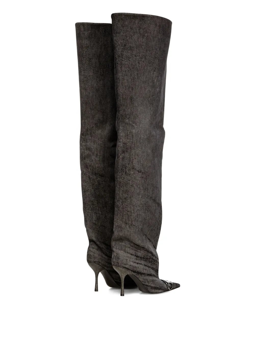 Diesel 90 mm D-Venus laarzen Zwart