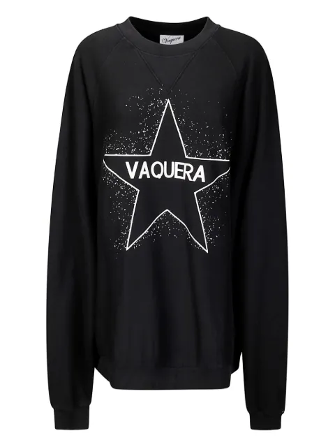 Vaquera sudadera con motivo gráfico de estrella