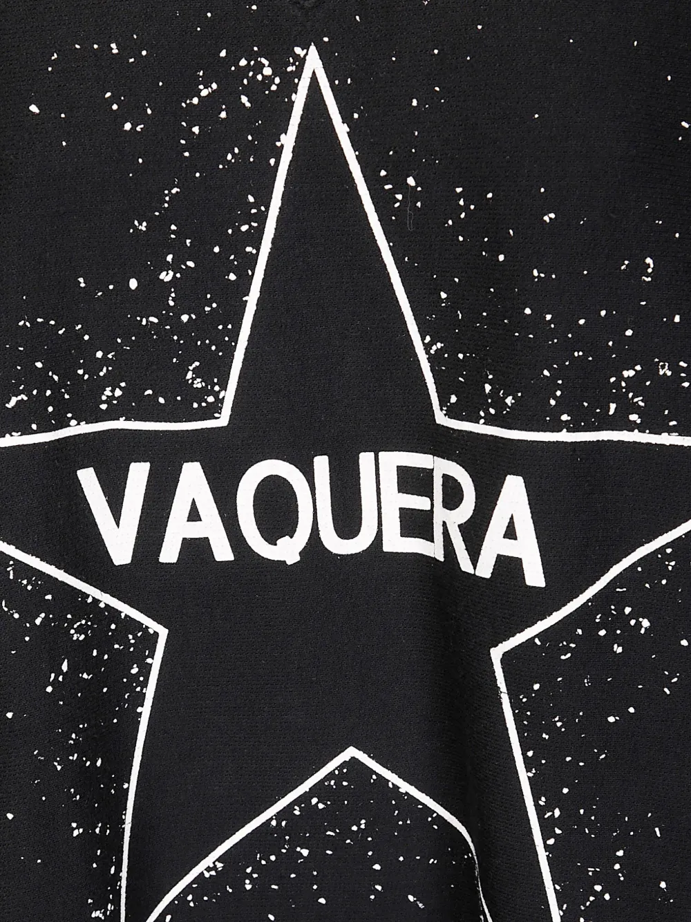Vaquera Sweater met grafische print Zwart