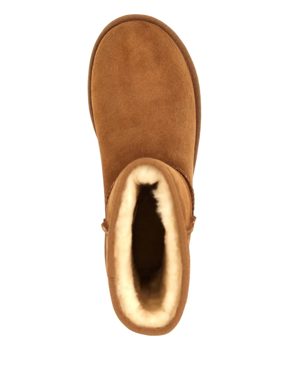 Ugg Classic Ultra Mini Ankle Boots In Brown