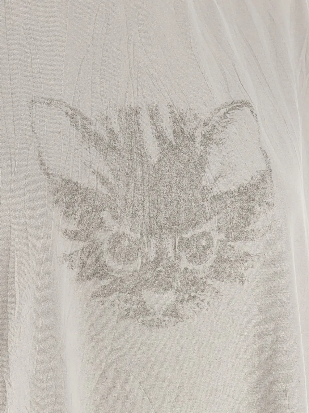 Balenciaga Cat Graphic Relaxed Fit T-shirt In White