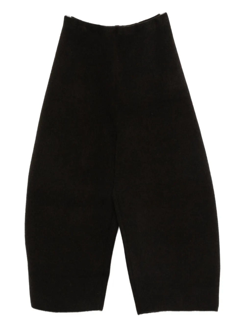 Boboutic wide-leg cropped trousers | Brown | Image 1