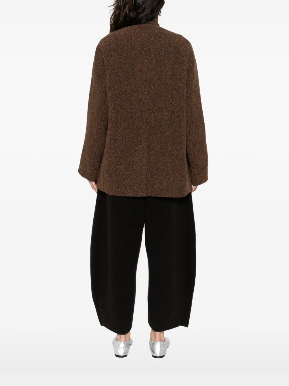 Boboutic Cashmere Blazer In Brown