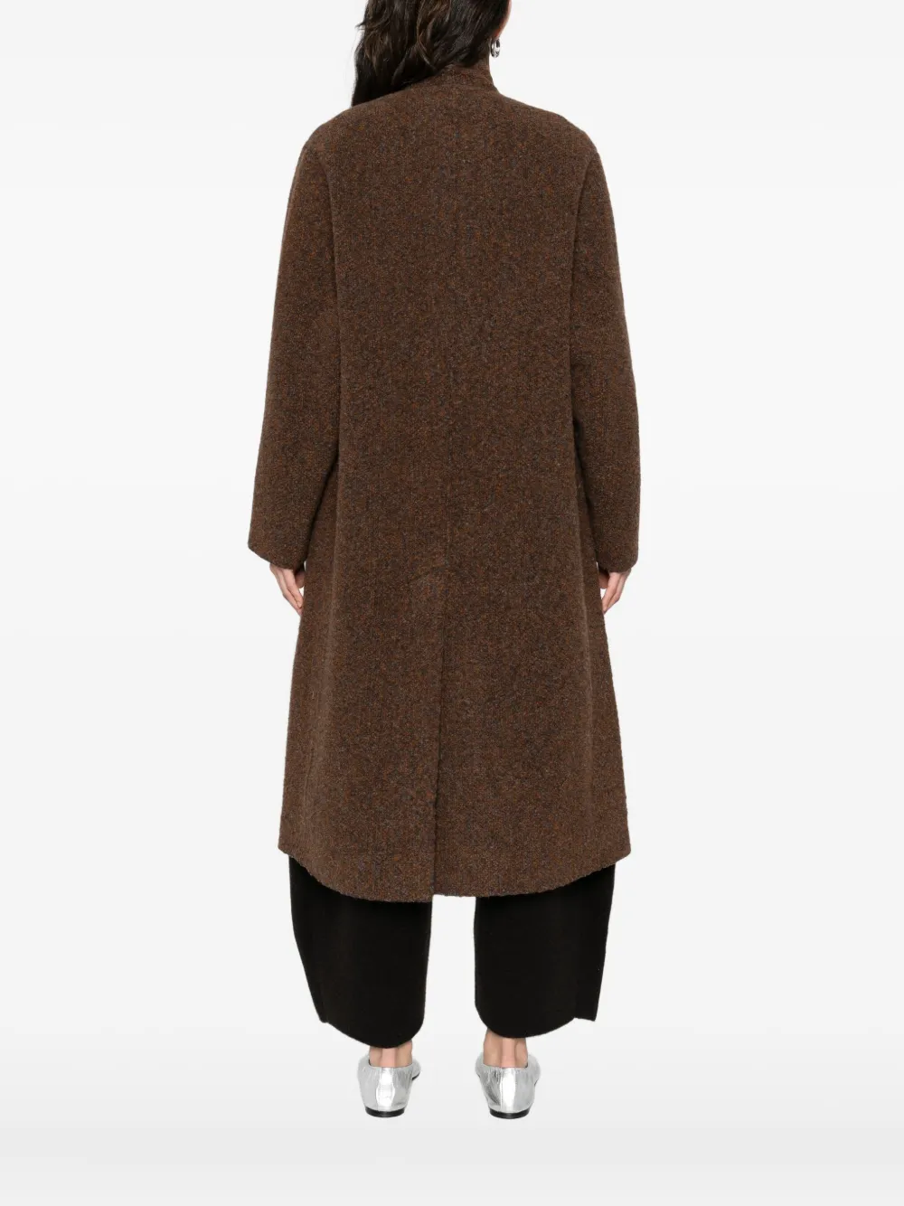 Boboutic Wool Coat In Brown
